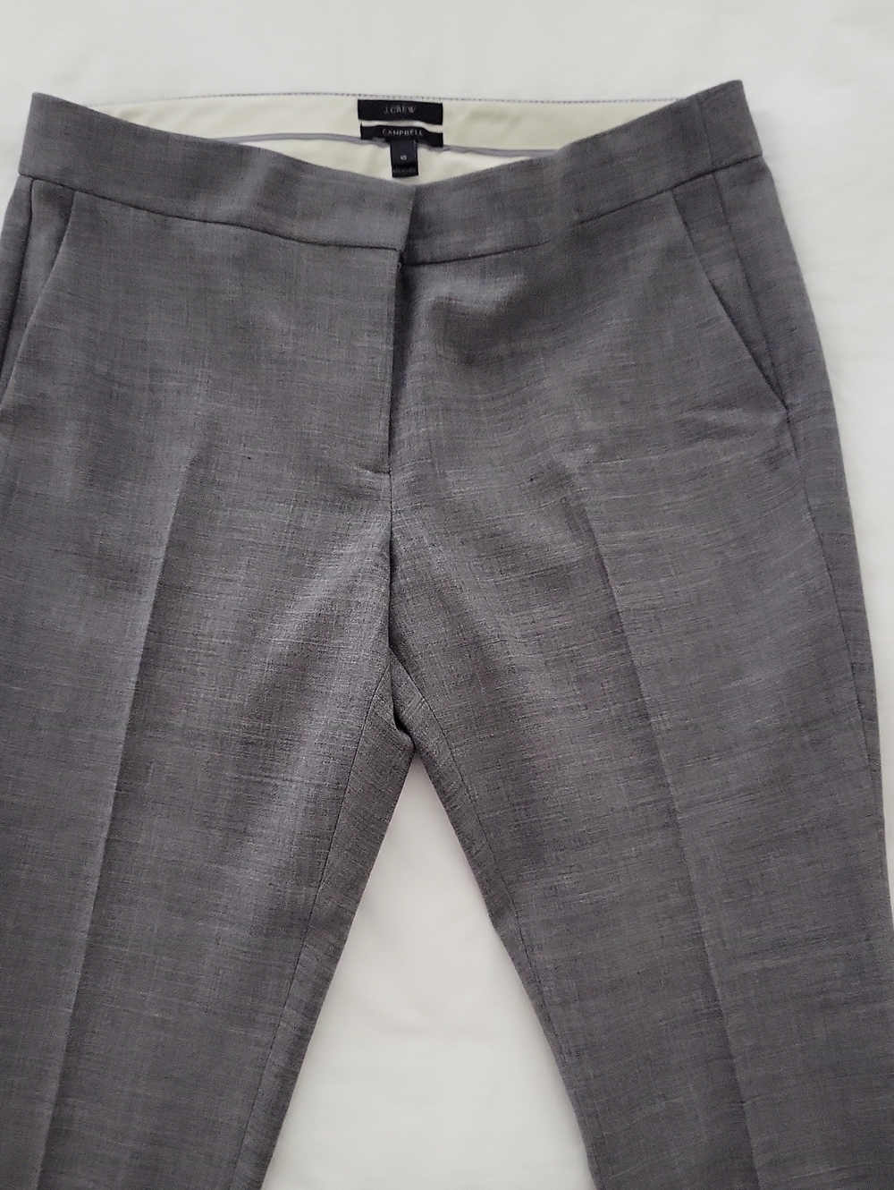 J.Crew Gray Skinny Pants Size 10 Like New
